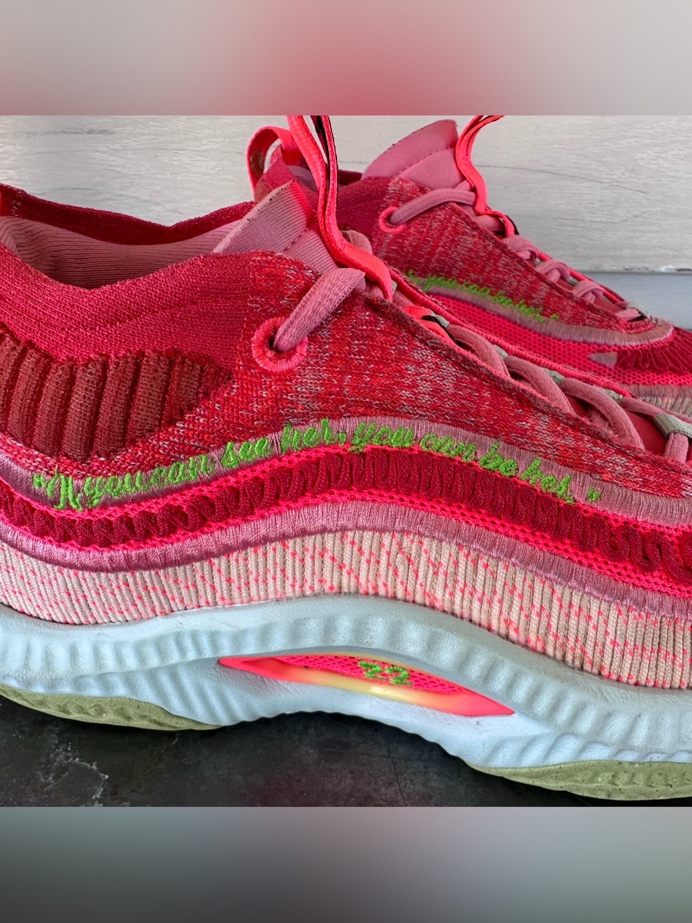 Nike Cosmic Unity 3 Shoes Women’s Size 6 Pink Basketball Aja Wilson FQ9395-600 - Picture 14 of 14